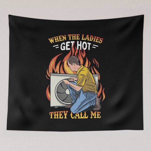Item preview, HVAC Repair Technician Art For Contractors designed and sold by MrEddie10.
