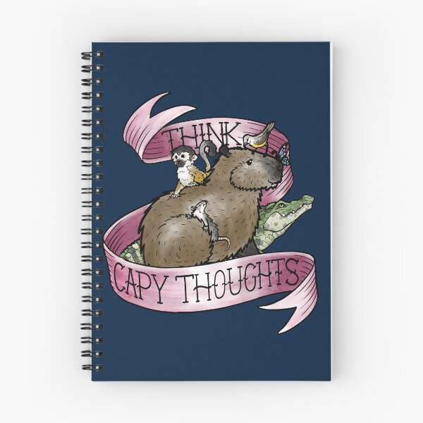Item preview, Think Capy Thoughts designed and sold by Launchycat.