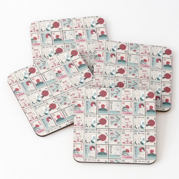 Item preview, Japan Nippon Vintage Stamps designed and sold by Windmill Wildflowers.