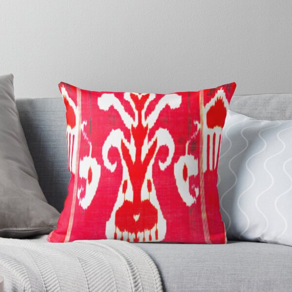 Artikelvorschau, Usbekisches Ikat-Tulpen-Blumenmuster entworfen und verkauft von LeFabriqueOuz.