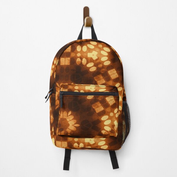 Item preview, Rusty Rust Kaleidoscope Flowers Psychedelia Psychedelic Pattern Print Rust Orange Brown Tan Gold designed and sold by Shayna Westfall.