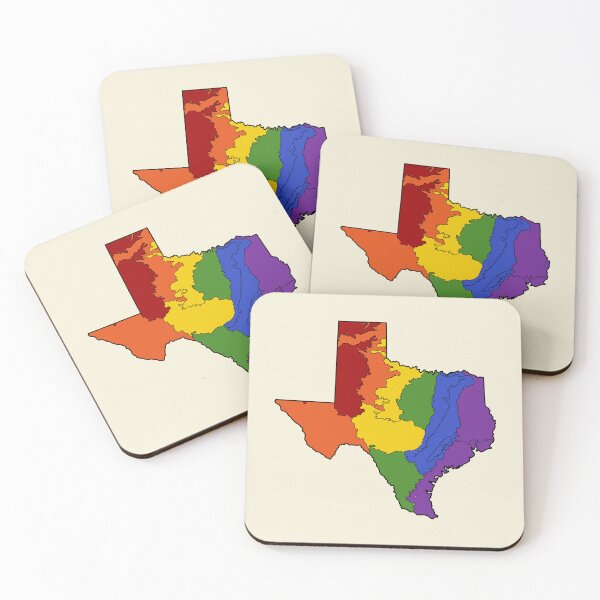 Item preview, Texas Ecoregions Rainbow designed and sold by taylorrowan.