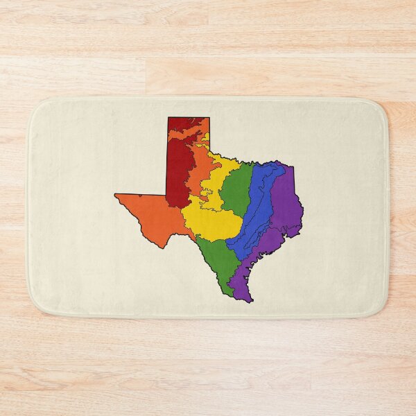 Item preview, Texas Ecoregions Rainbow designed and sold by taylorrowan.