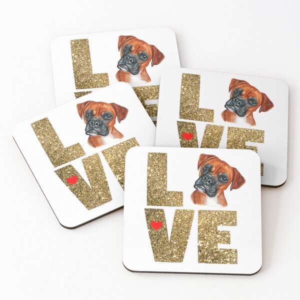Item preview, Love My Fawn Boxer Dog     designed and sold by joseech.