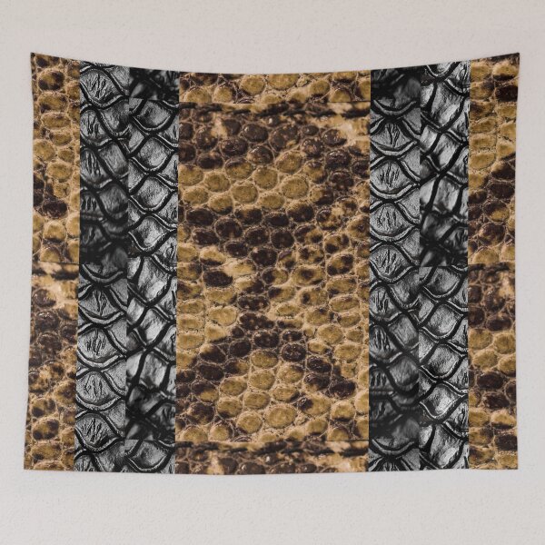 Item preview, Combination Snake Skins Photo Fashion Texture Design designed and sold by EarthArtDesigns.