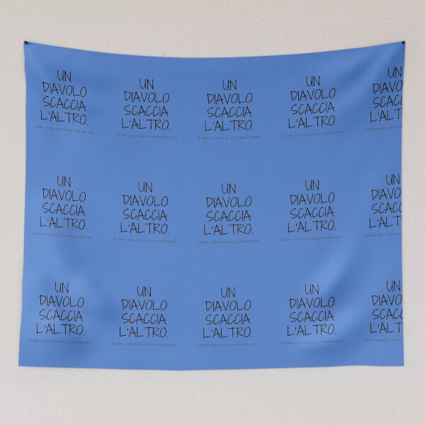 Item preview, Un diavolo scaccia l’altro designed and sold by omaeth303.