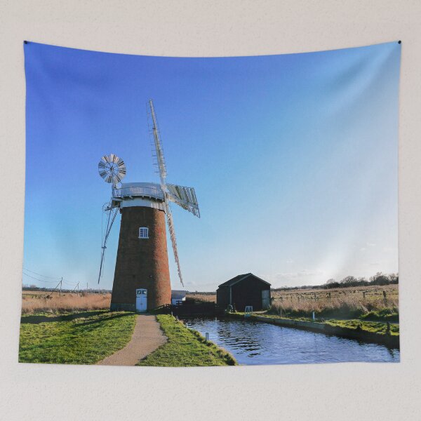Item preview, Norfolk Windmill designed and sold by ScenicViewPics.