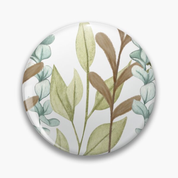 Item preview,  Soft leaves pattern designed and sold by Levated.