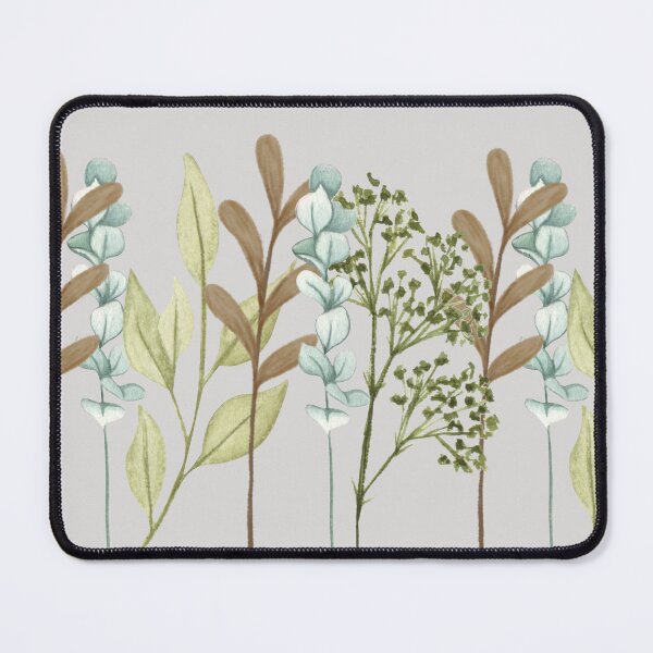 Item preview, Soft leaves pattern designed and sold by Levated.