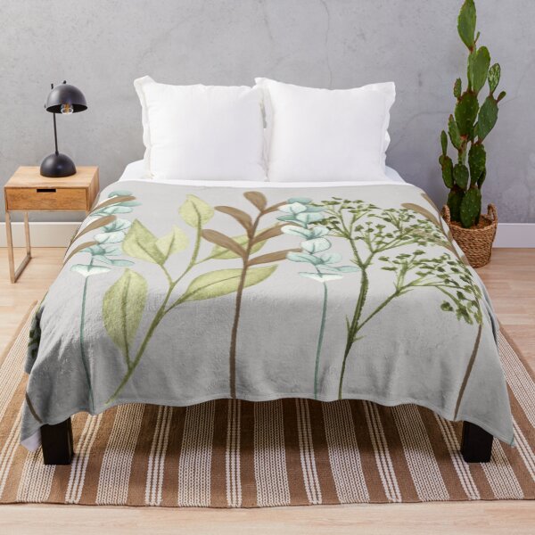 Item preview,  Soft leaves pattern designed and sold by Levated.