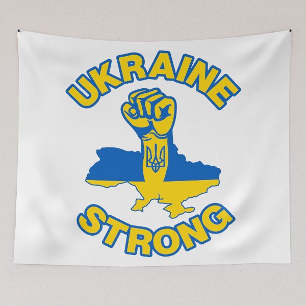 Item preview, Ukraine Strong Raised Fist designed and sold by acquiesce13.