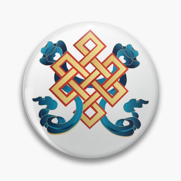 Item preview, Tibetan Endless Knot Eternal Knot Chinese Symbolism Knot designed and sold by Minnesnowta.