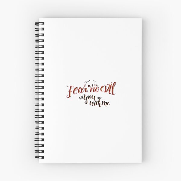 Item preview, Fear No Evil Psalm 23:4 designed and sold by maybells.