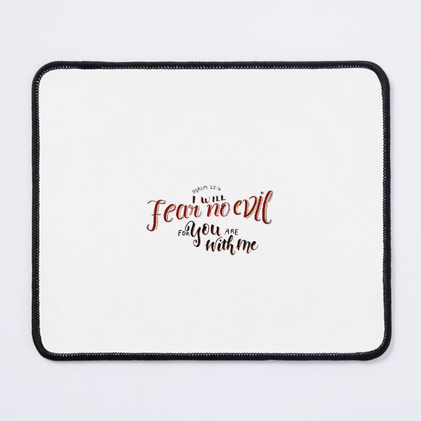Item preview, Fear No Evil Psalm 23:4 designed and sold by maybells.