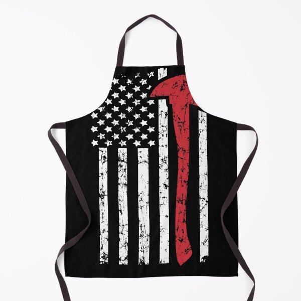Item preview, USA Fire Fighter Freedom Flag designed and sold by Spoof-Tastic.