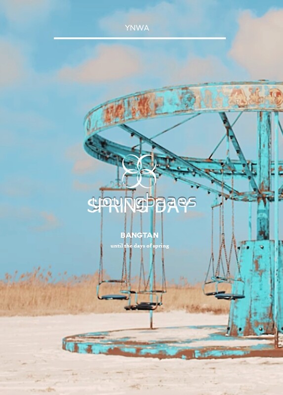 Bts Spring Day Youngbaaes Redbubble Bts Spring Day Youngbaaes Redbubble