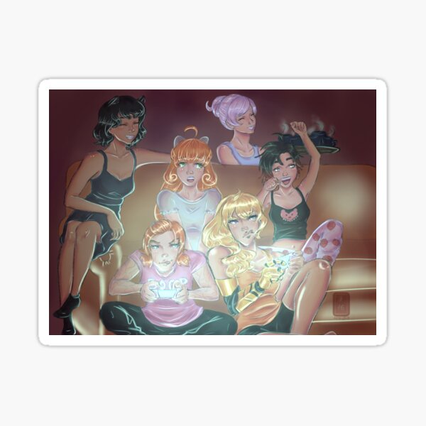Item preview, RWBY Girls - Game Night designed and sold by PastelSapphire.