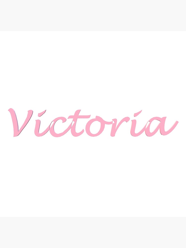 Victoria Personalized Name | Art Print