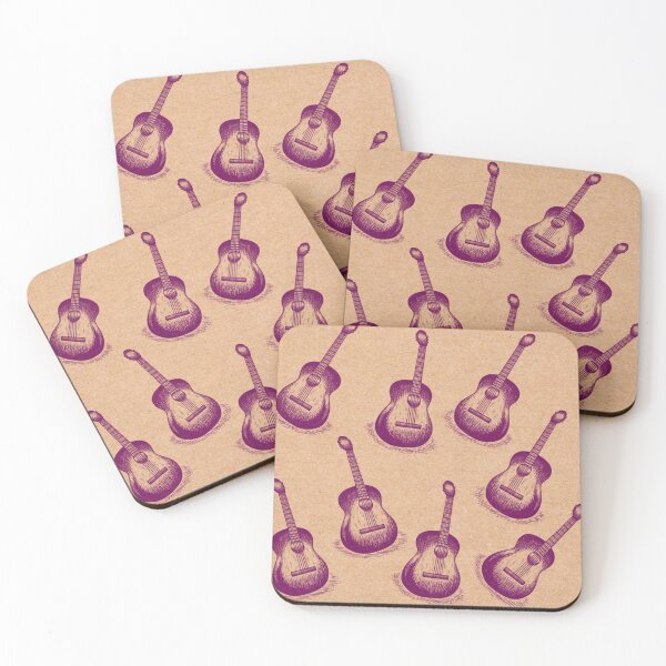 Item preview, Cute pattern of motif guitars. designed and sold by DaliaSabryTee.