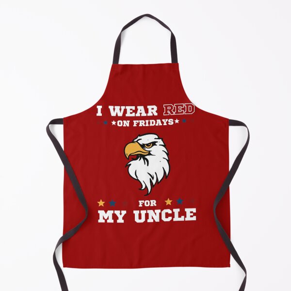 Item preview, i wear red on fridays for my uncle designed and sold by behappysiempre.