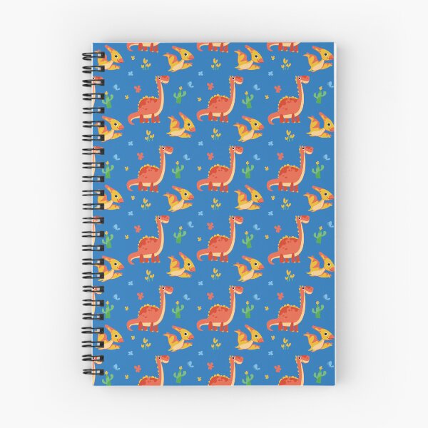 Item preview, Copy of green dinosaur pattern dino orange green blue dinosaur pattern designed and sold by Tshirtk.