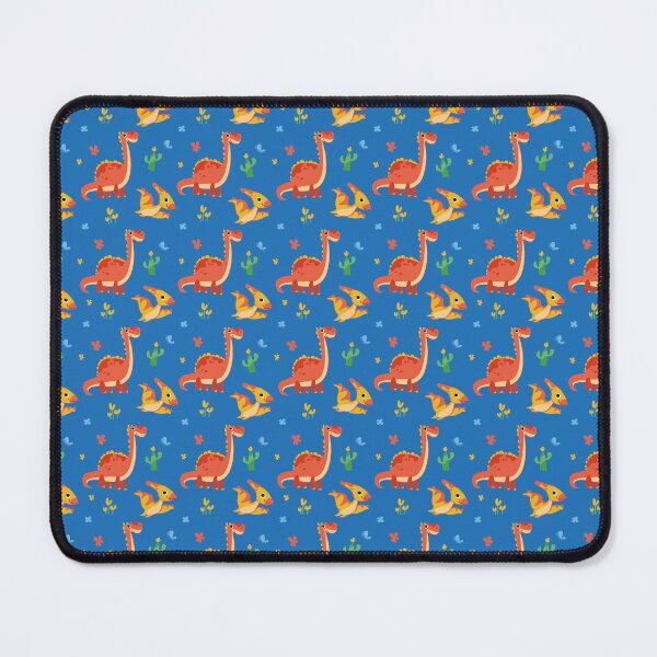 Item preview, Copy of green dinosaur pattern dino orange green blue dinosaur pattern designed and sold by Tshirtk.