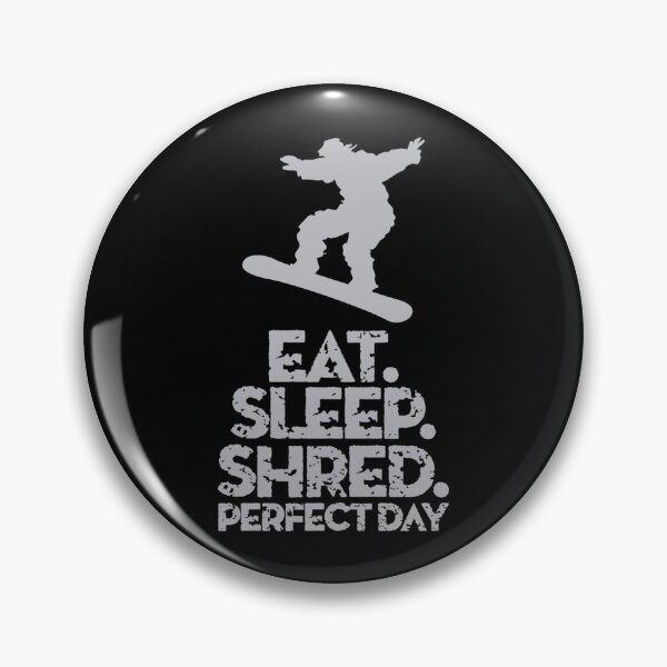 Item preview, Snowboarder Eat Sleep Shred Sticker designed and sold by lewisnash6.