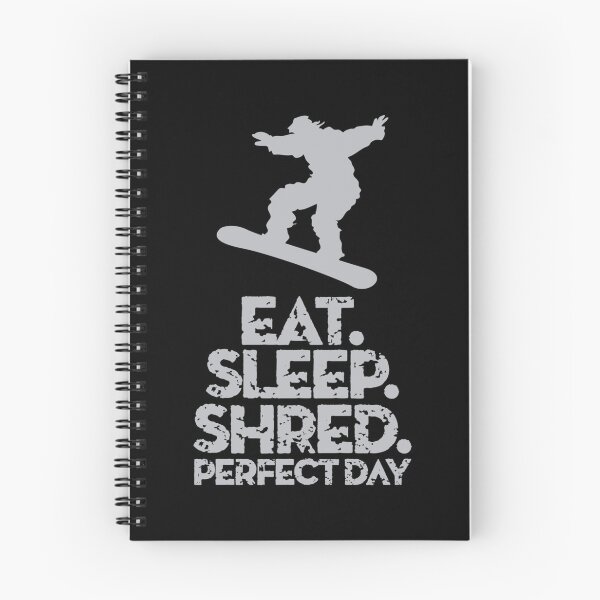 Item preview, Snowboarder Eat Sleep Shred Sticker designed and sold by lewisnash6.