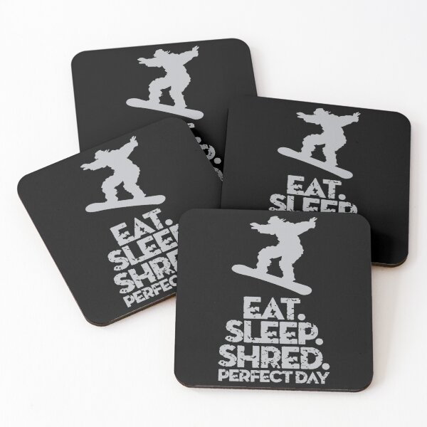 Item preview, Snowboarder Eat Sleep Shred Sticker designed and sold by lewisnash6.