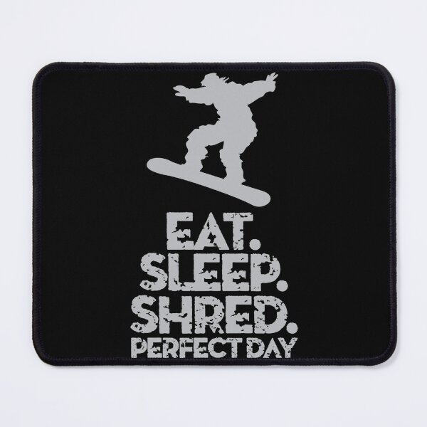 Item preview, Snowboarder Eat Sleep Shred Sticker designed and sold by lewisnash6.