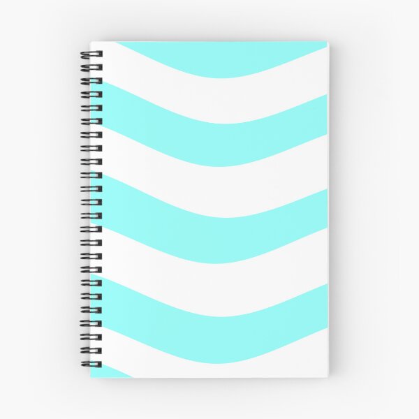 Item preview, Teal and White Cute Wave Design designed and sold by superchele.