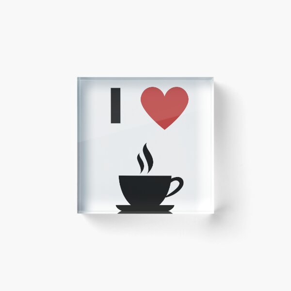 Item preview, i love coffee designed and sold by bob-design1.