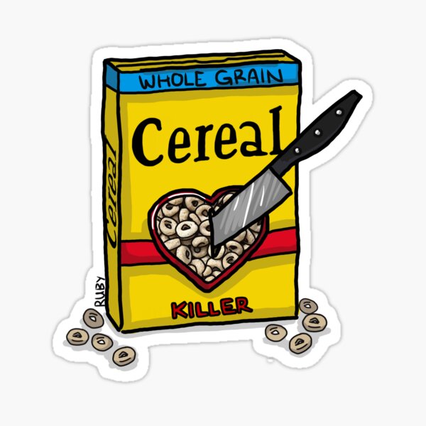 cereal killer Sticker