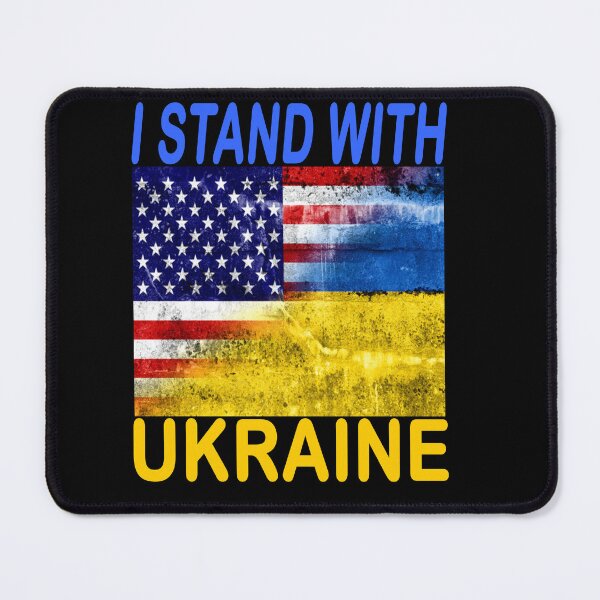 Item preview, I Stand with Ukraine Decal, Ukraine Flag, Vinyl Decal designed and sold by SHOPNICHKA.