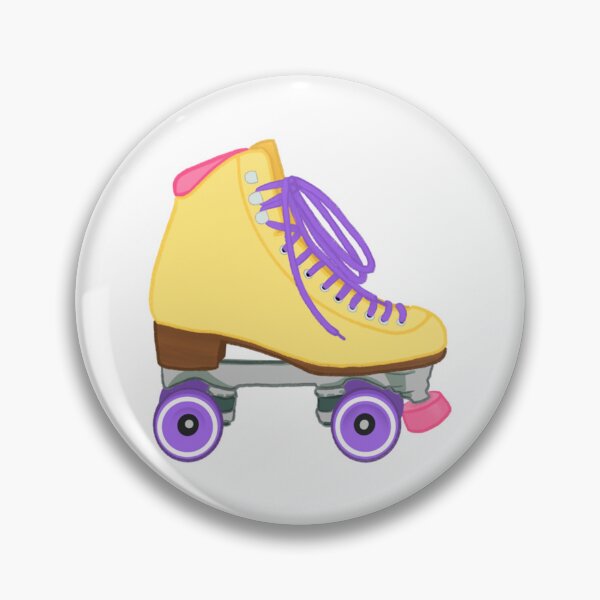 Item preview, Pastel Yellow Rollerskate Yellow Pink Purple Classic T-Shirt designed and sold by gretaboone.