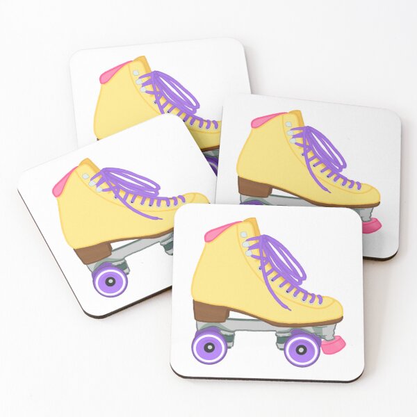 Item preview, Pastel Yellow Rollerskate Yellow Pink Purple Classic T-Shirt designed and sold by gretaboone.