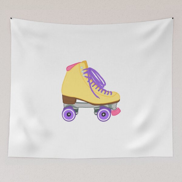 Item preview, Pastel Yellow Rollerskate Yellow Pink Purple Classic T-Shirt designed and sold by gretaboone.