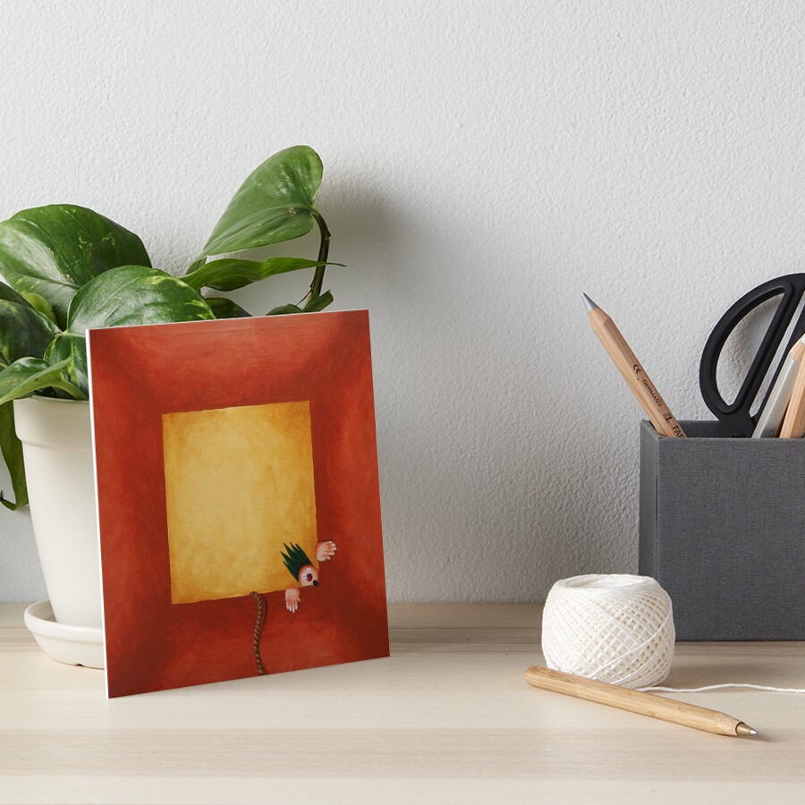 Item preview, Art Board Print designed and sold by musingsofmann.