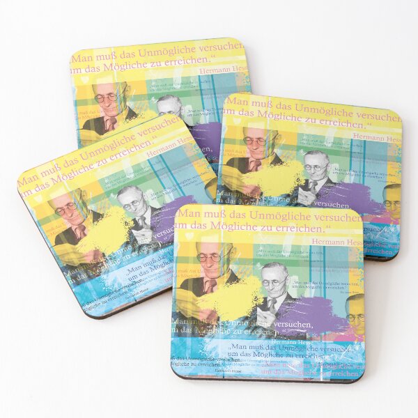 Item preview, the impossible, Hermann Hesse quote, motivation designed and sold by Mauswohn.