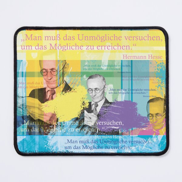 Item preview, the impossible, Hermann Hesse quote, motivation designed and sold by Mauswohn.