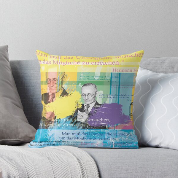 Item preview, the impossible, Hermann Hesse quote, motivation designed and sold by Mauswohn.