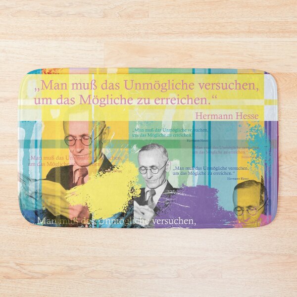 Item preview, the impossible, Hermann Hesse quote, motivation designed and sold by Mauswohn.