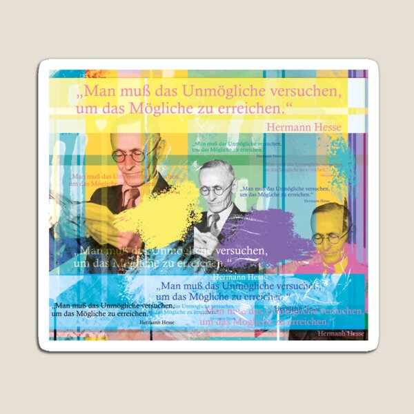 Item preview, das Unmögliche, Hermann Hesse Zitat, Motivation designed and sold by Mauswohn.