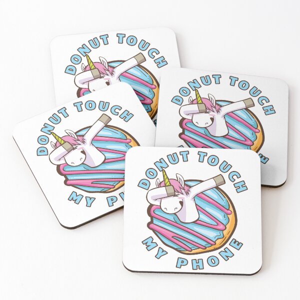 Item preview, Donut Touch My Phone Gift designed and sold by The Sticker Place.