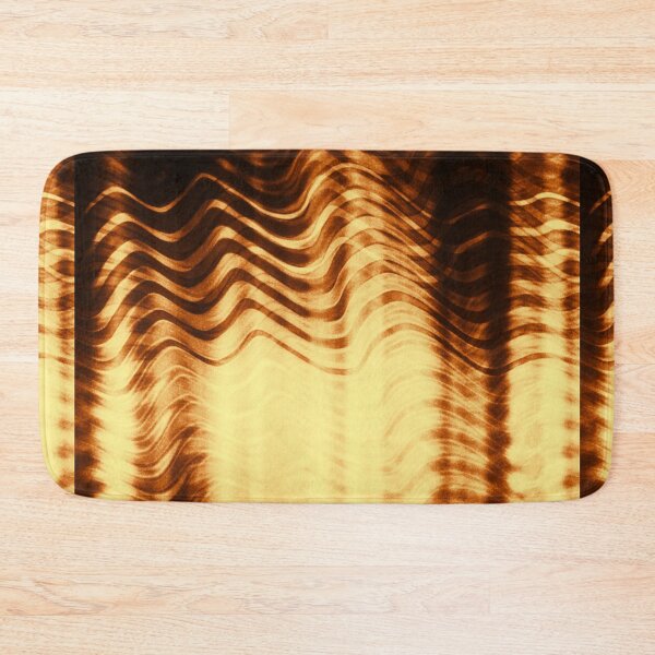 Item preview, Rusty Rust Wooden Waves Psychedelia Psychedelic Pattern Print Rust Orange Brown Tan Gold designed and sold by Shayna Westfall.