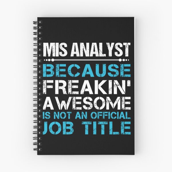 Item preview, Mis Analyst T Shirt - Freaking Awesome Job Gift Item Tee designed and sold by masondilla.