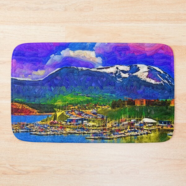Item preview, Marina On Lake Dillon In Fauvism designed and sold by KirtTisdale.