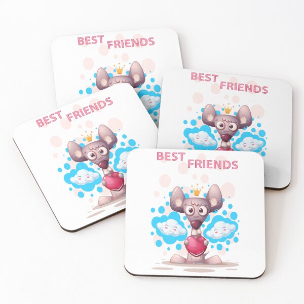 Item preview, Supercute Best Friends Rat Cartoon designed and sold by aventi24.