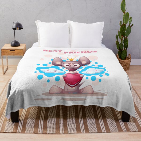 Item preview, Supercute Best Friends Rat Cartoon designed and sold by aventi24.