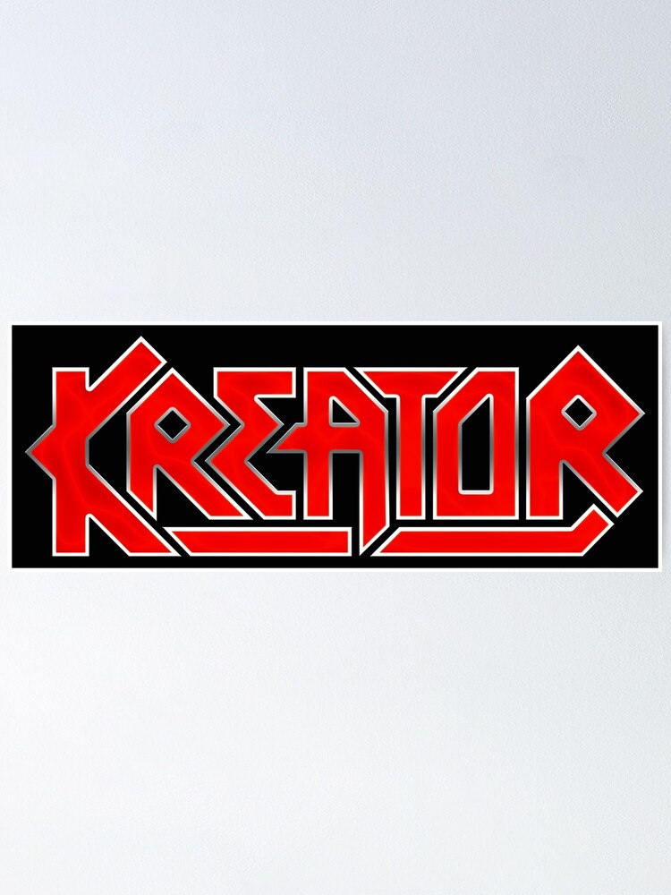 "Kreator Band Logo" Poster for Sale by RickDesigns | Redbubble